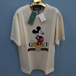 Gucci Men Off White Over Size T-Shirt "L"